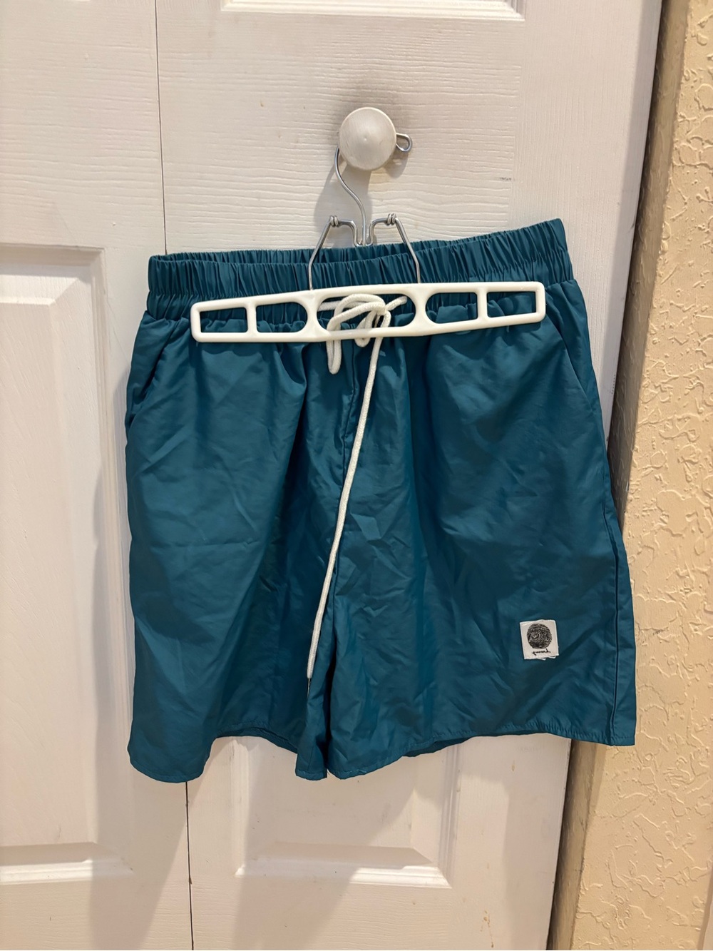 Romwe Teal Men’s Shorts